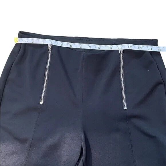 Ana Black Slacks with Elastic Waistband Size Large - Picture 2 of 6